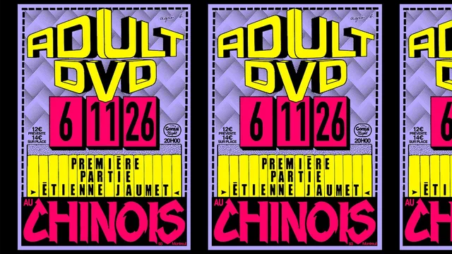 Gonzaï Night : Adult DVD + Étienne Jaumet