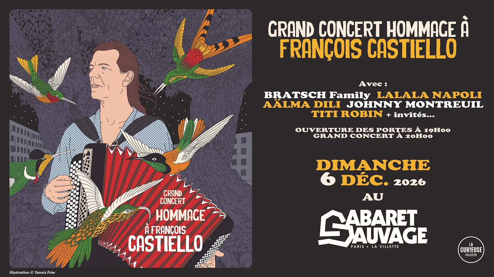 Grand concert hommage à François Castiello