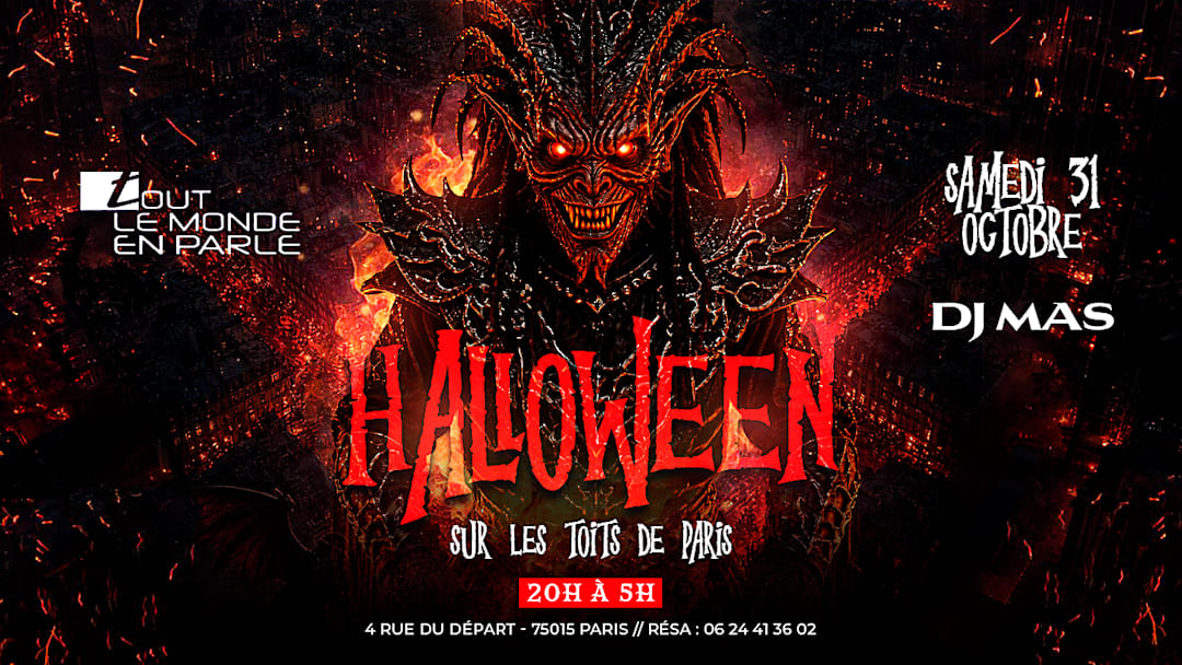 Halloween sur les toits de Paris