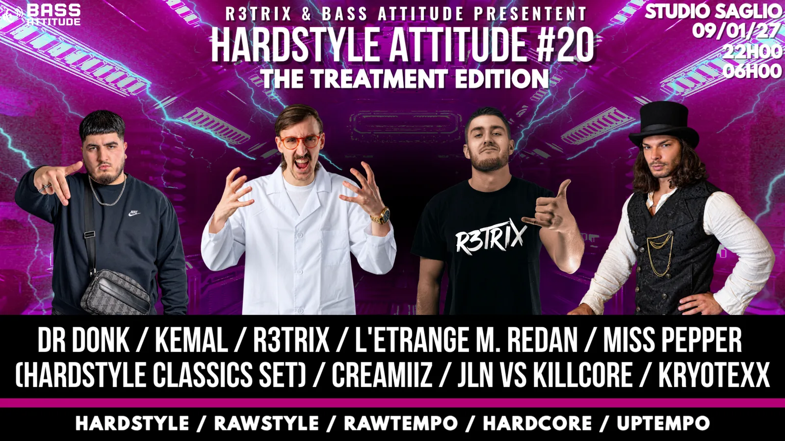 Hardstyle Attitude #20 : The Treatment Edition