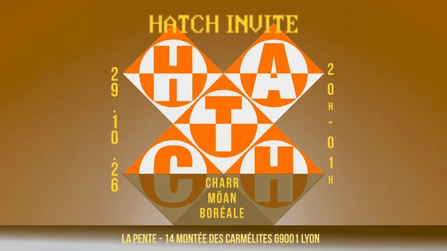 Hatch invite Charr, Moan & Boréale