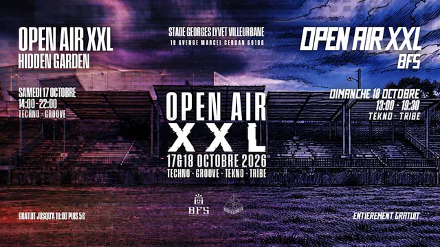 Hidden Garden x BFS - Open Air XXL