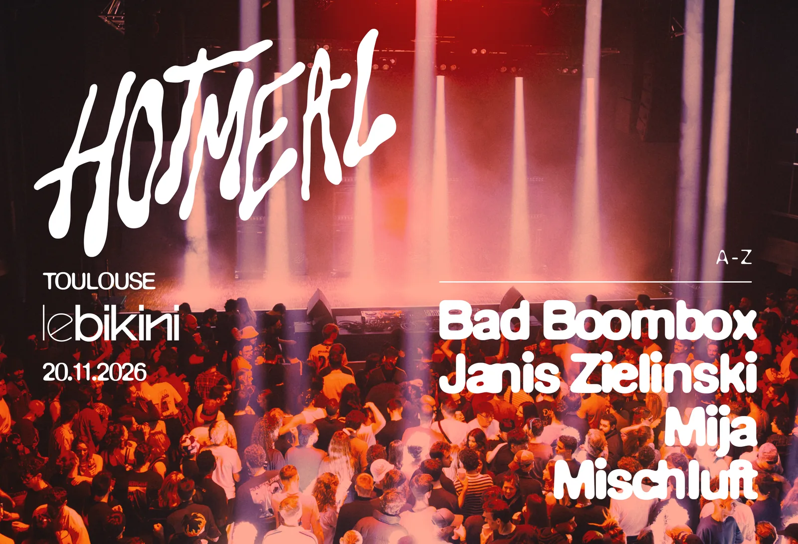 Hot Meal Toulouse : Janis Zielinski + Bad Boombox + Mija + Mischluft