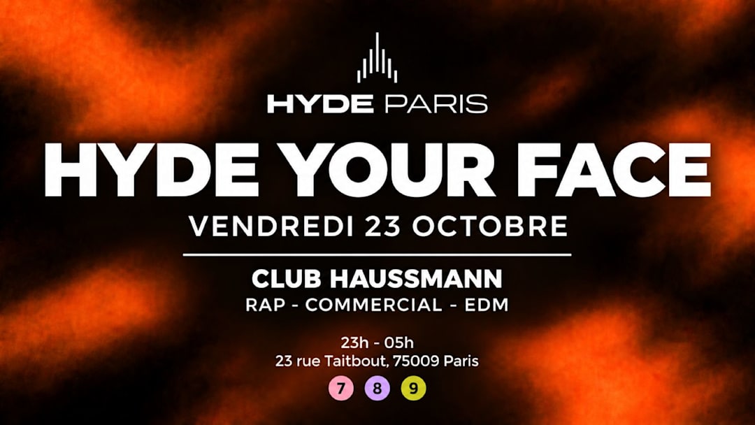 Hyde Your Face - Halloween Party