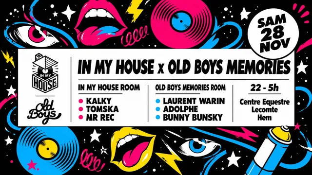 In My House x Old Boys Mémories - Winter Édition