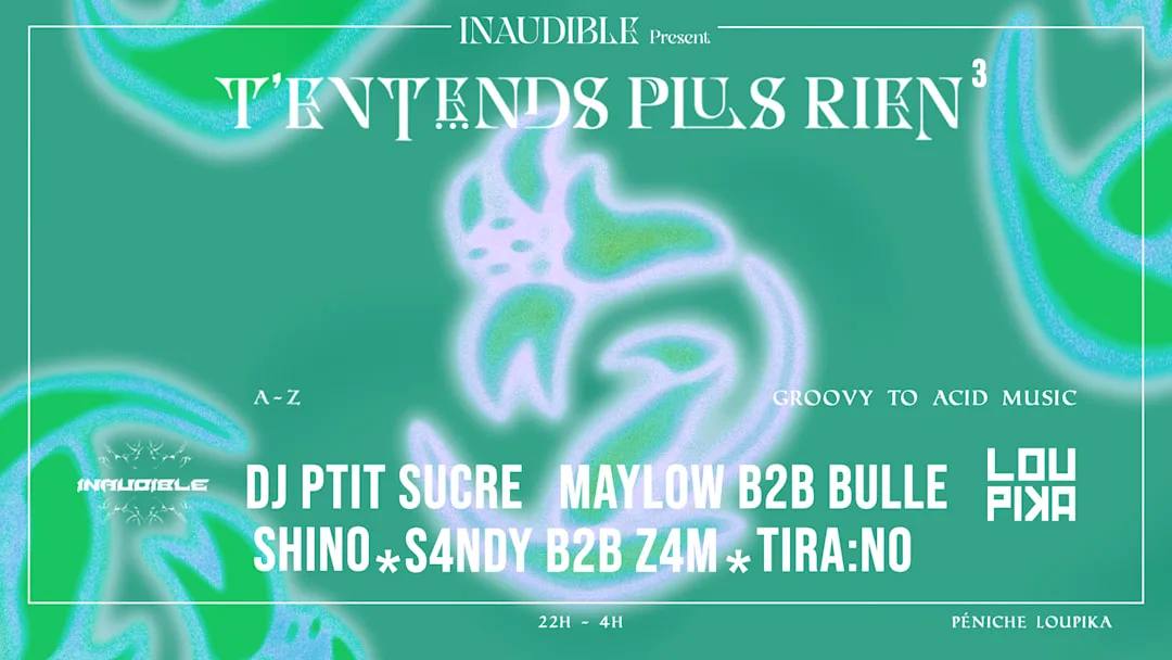 Inaudible : T'entends plus rien 3