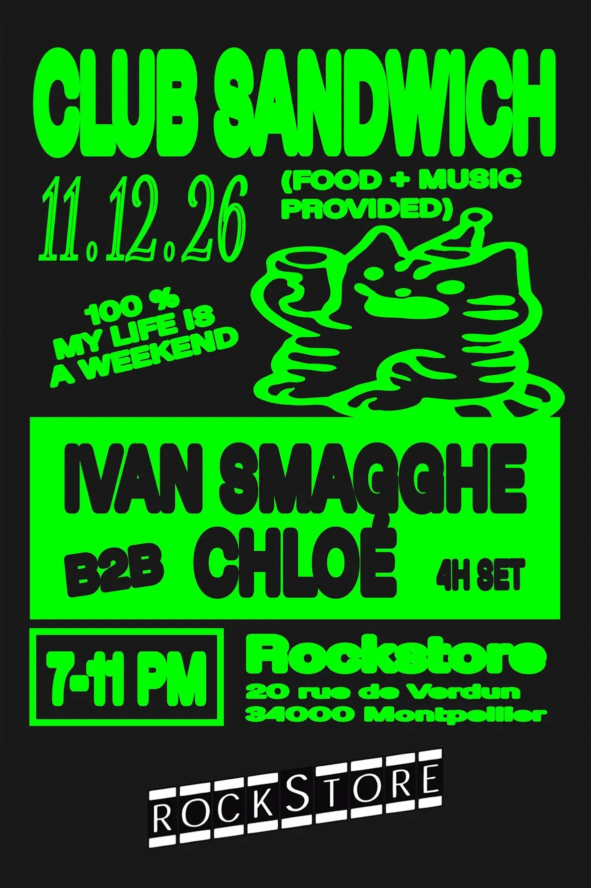 Ivan Smagghe b2b Chloé (4h set)