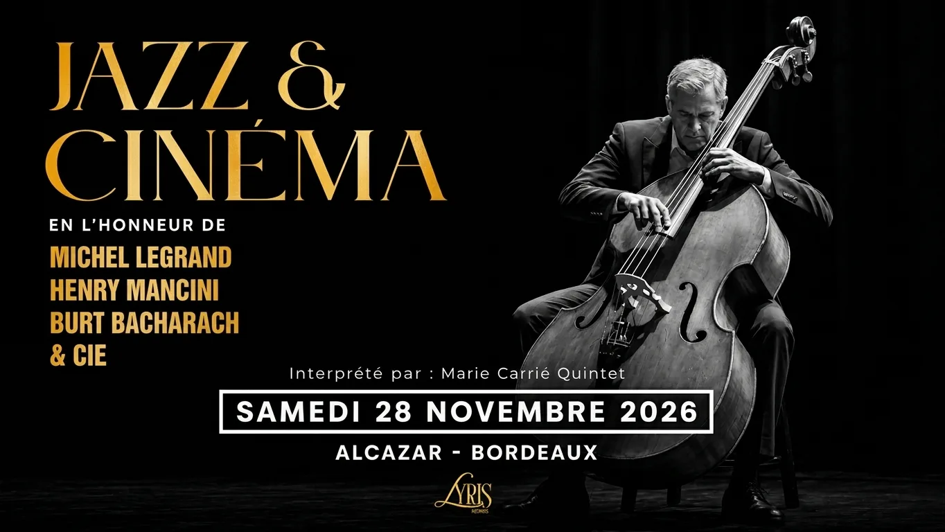Jazz & cinéma: Michel Legrand, Henry Mancini, Burt Bacharach