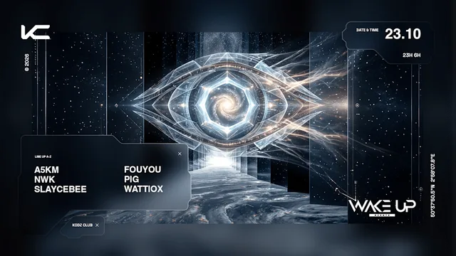 Wake Up presents : A5KM, Fouyou, NWK, PiG & more