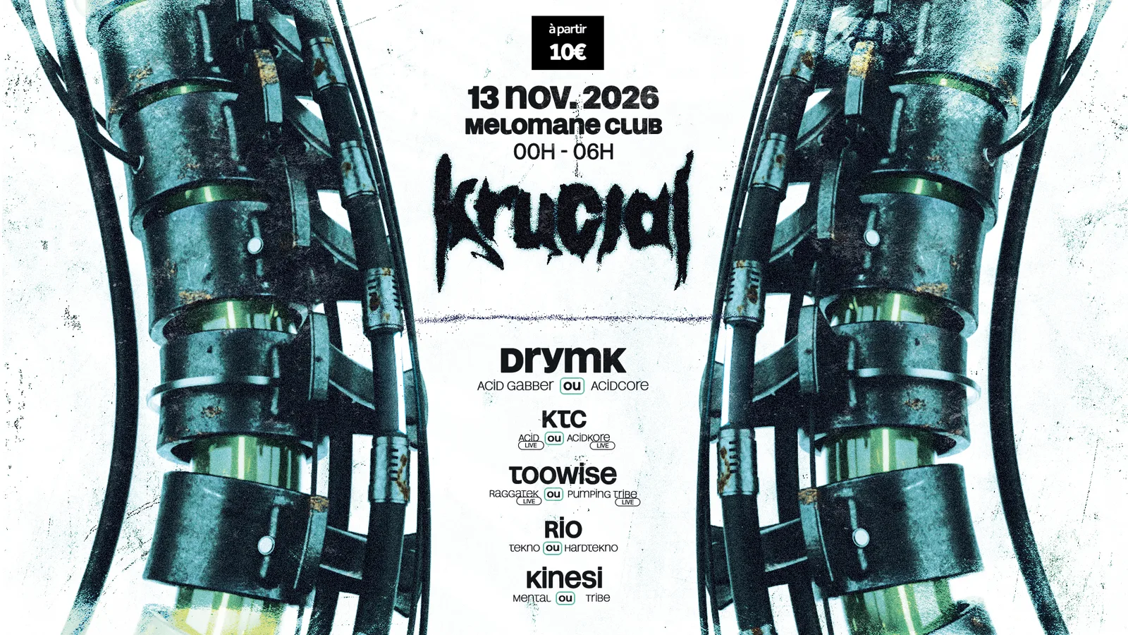 Krucial 5 - tekno, acidcore & more