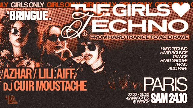 La Bringue - Paris - The Girls Love Techno