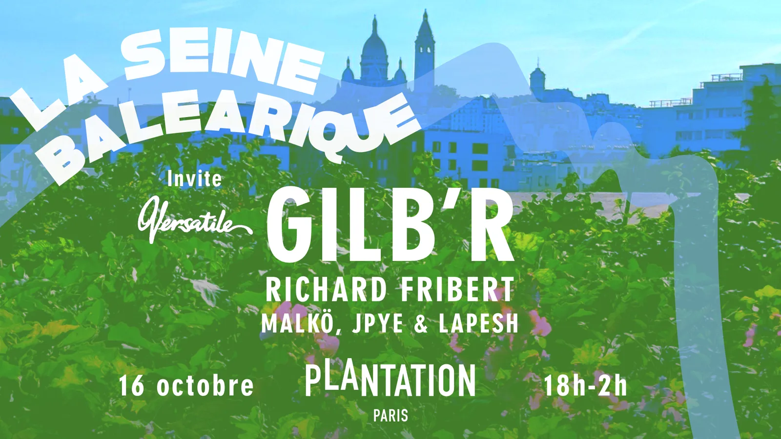 La Seine Baléarique invite Versatile - Week-end de closing