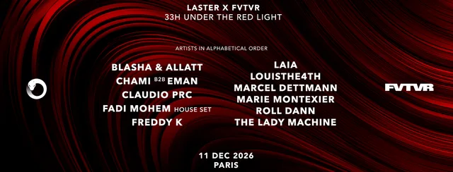Laster x FVTVR - 30h Under the Red Light