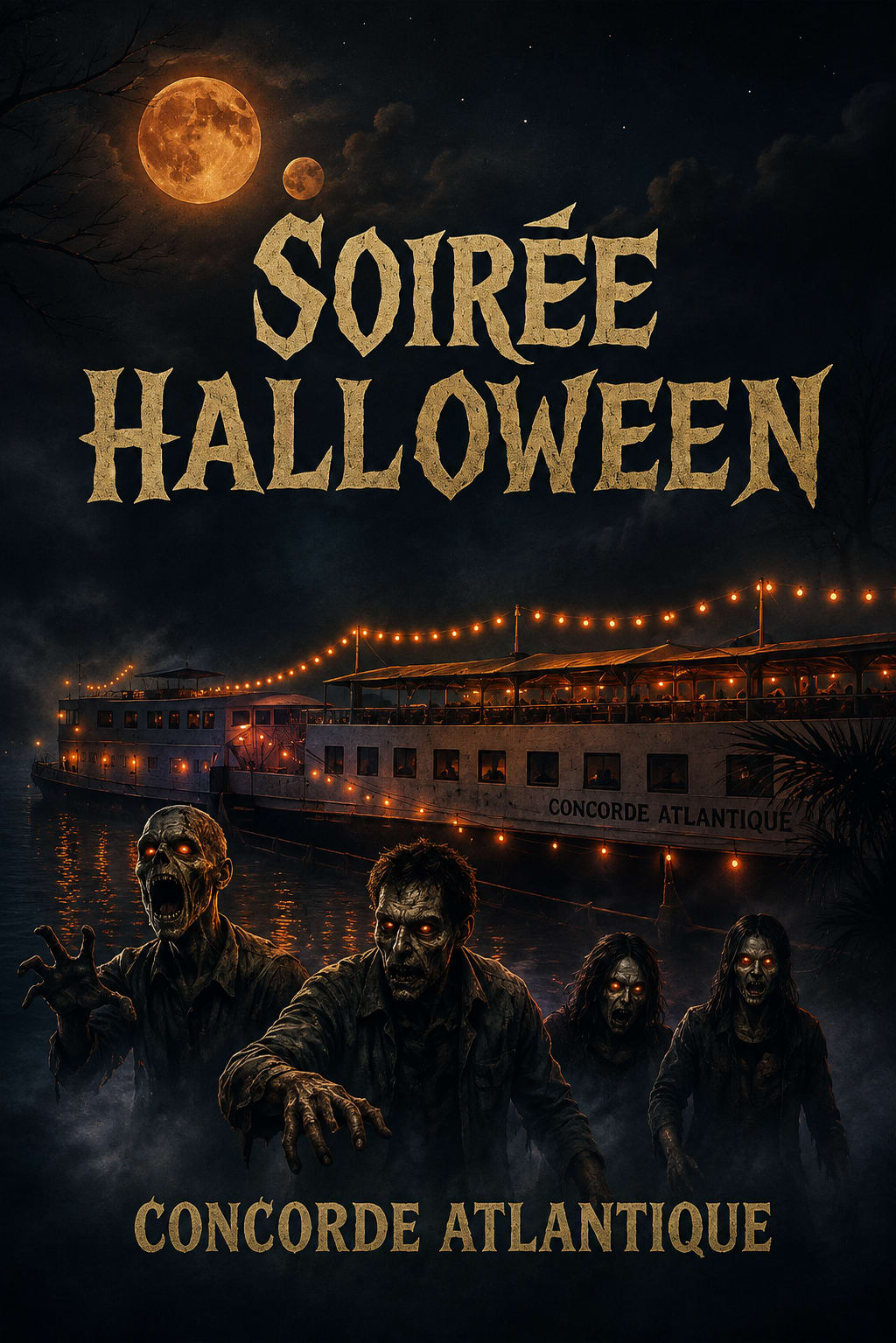 Le Bateau Fantôme d'Halloween