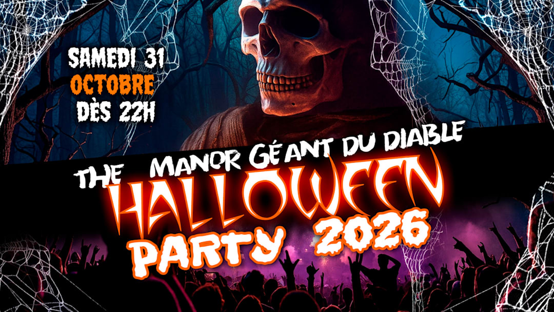 Le Manoir Géant du Diable - Halloween Party 2026