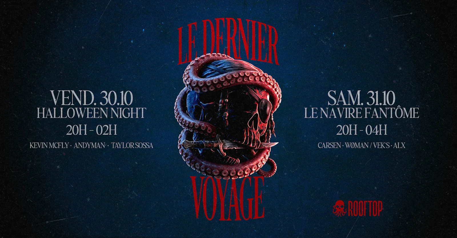 Le Rooftop x Halloween - Le Dernier Voyage