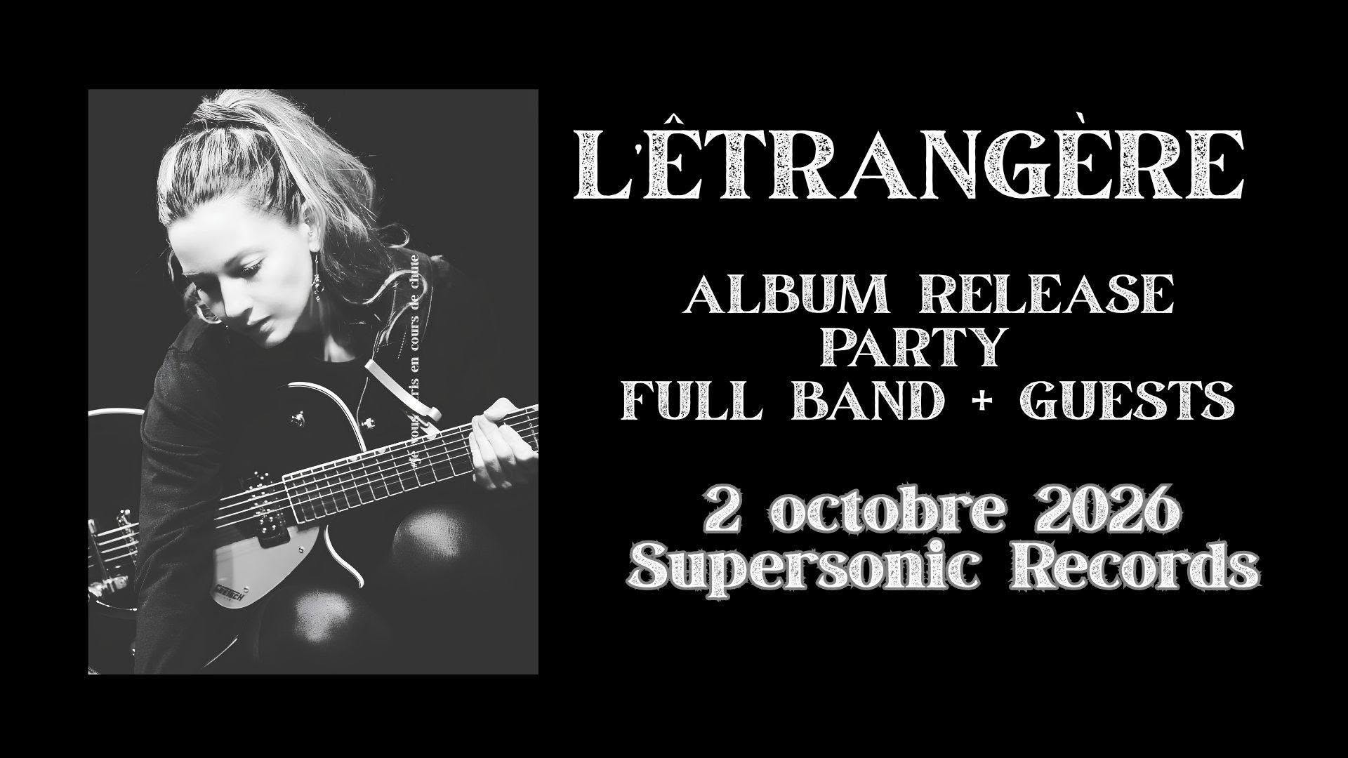 L'Êtrangère en concert (côté Records)