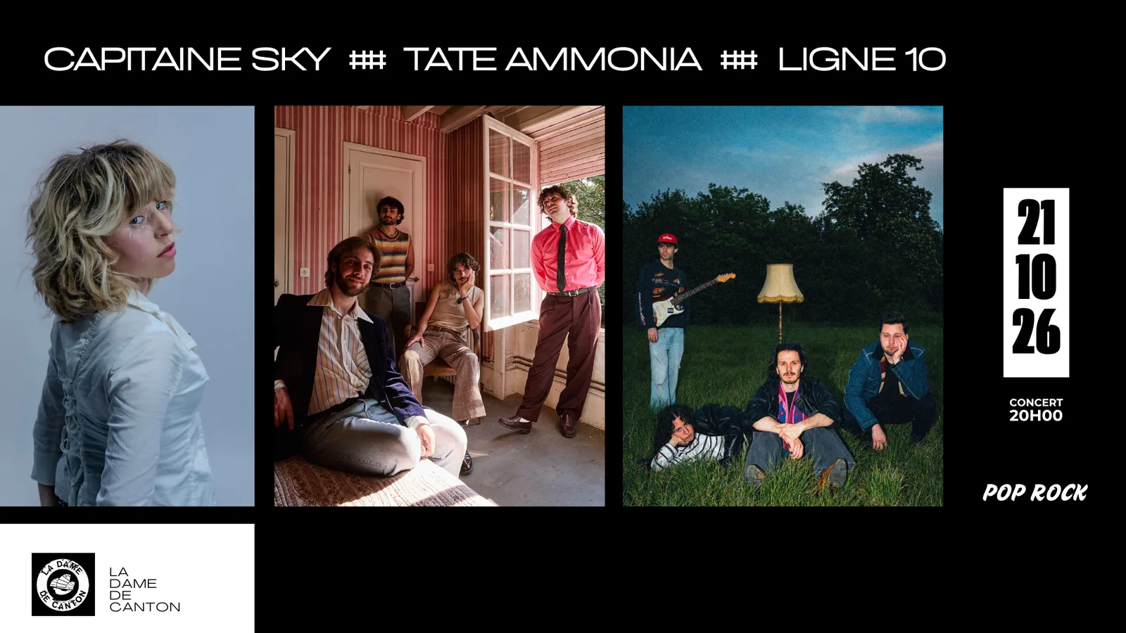 Ligne 10 x Tate Ammonia x Capitaine Sky