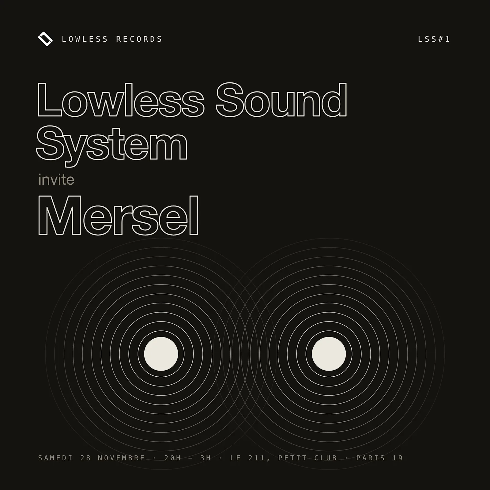 Lowless Sound System #1 invites Mersel