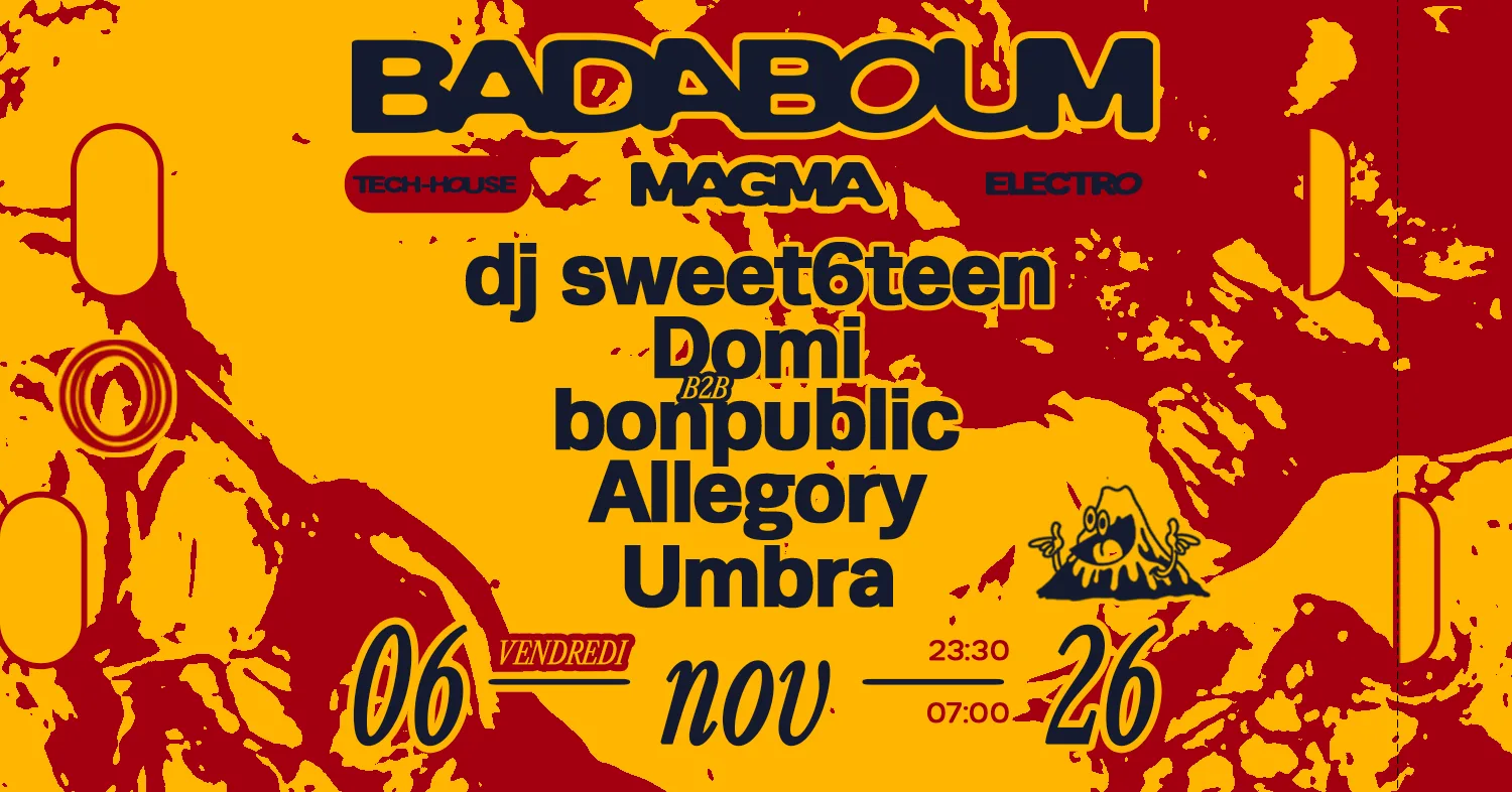 Magma, avec dj sweet6teen, Domi b2b bonpublic, Allegory et Umbra