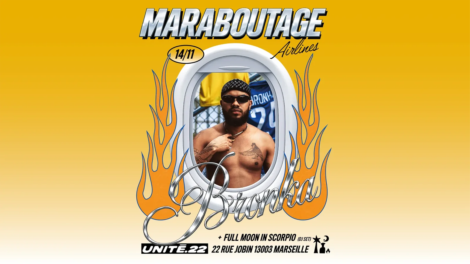 Maraboutage Airlines vol.10 x Bronka 🇧🇷​