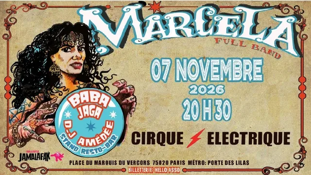 Marcela, Baba Jaga & DJ Amédée