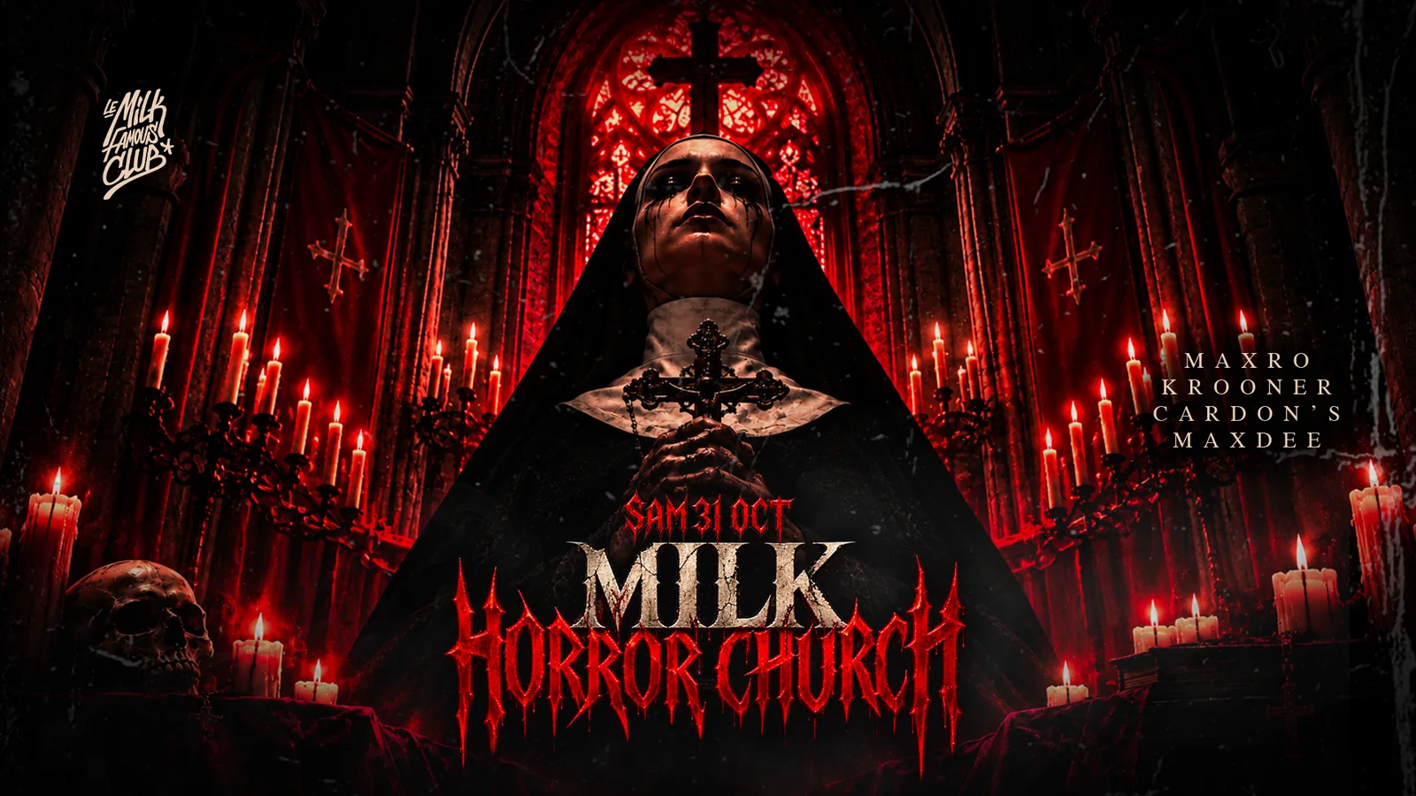 Milk Horror Church - Halloween