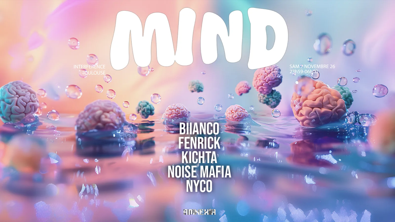 Mind : Biianco, Fenrick, Kichta, Noise Mafia