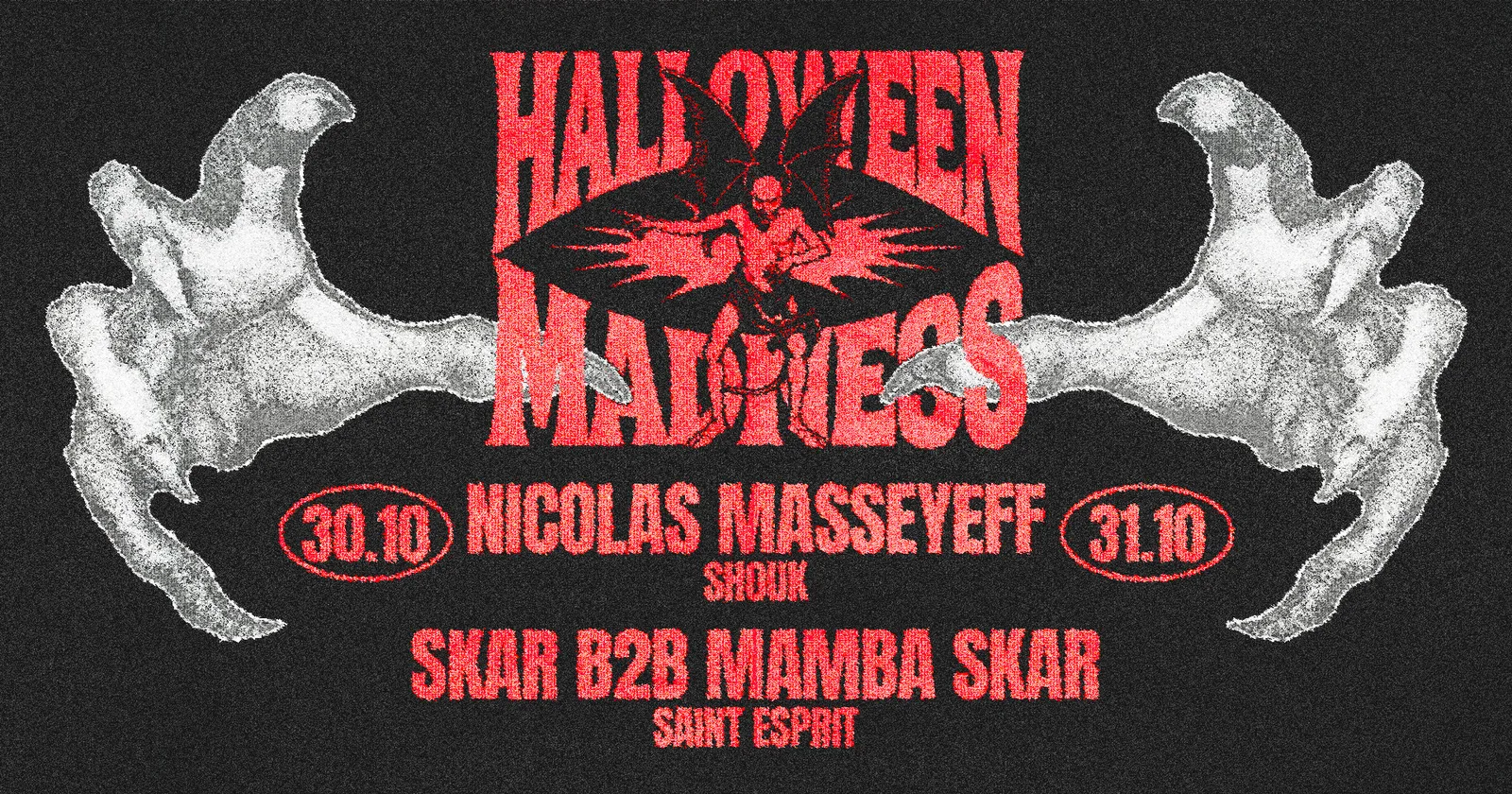 Halloween madness week end