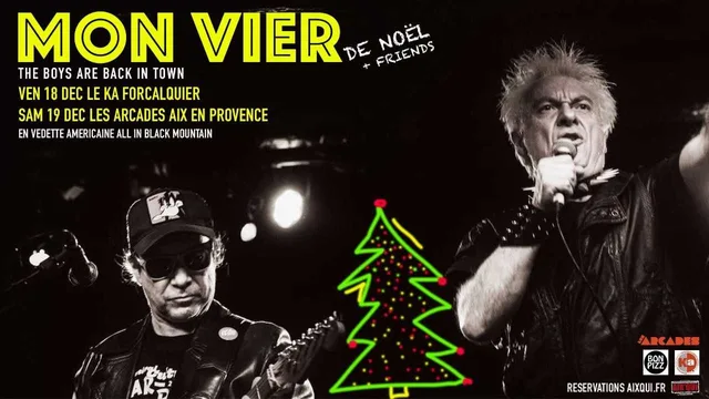 Mon Vier de Noël + All In Black Mountain
