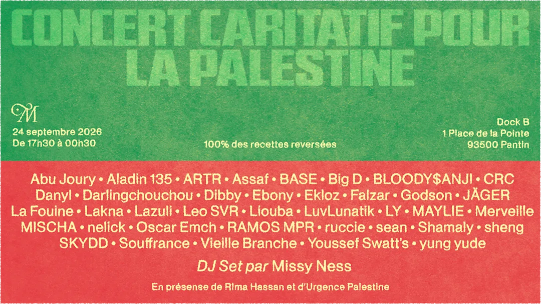 Mosaïque - Concert caritatif pour la Palestine