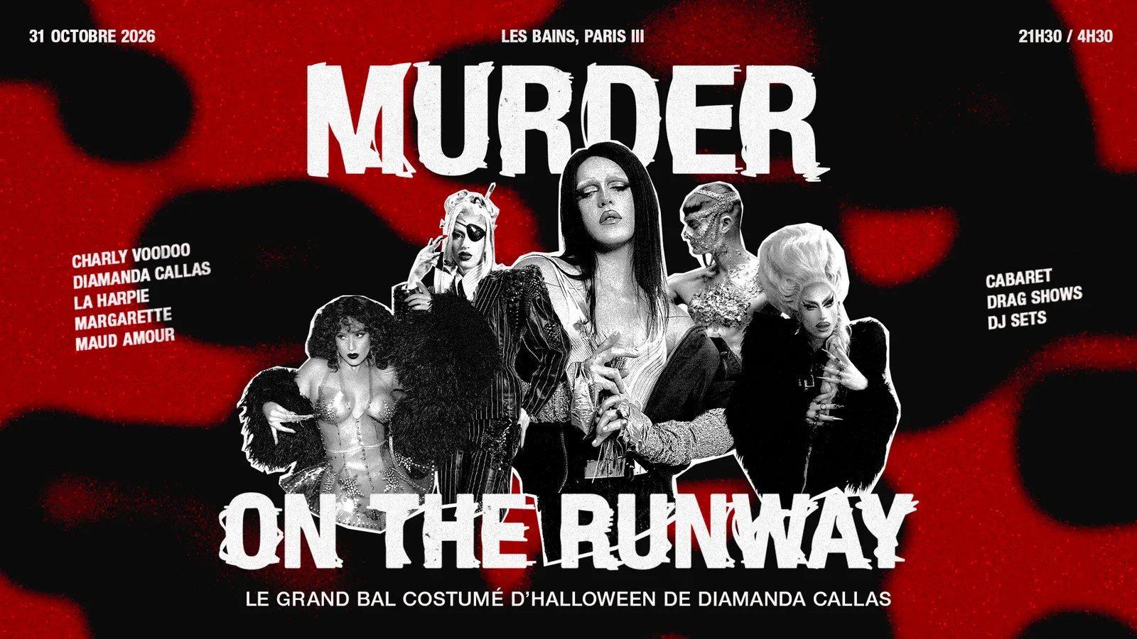Murder on the Runway : le bal d'Halloween de Diamanda Callas