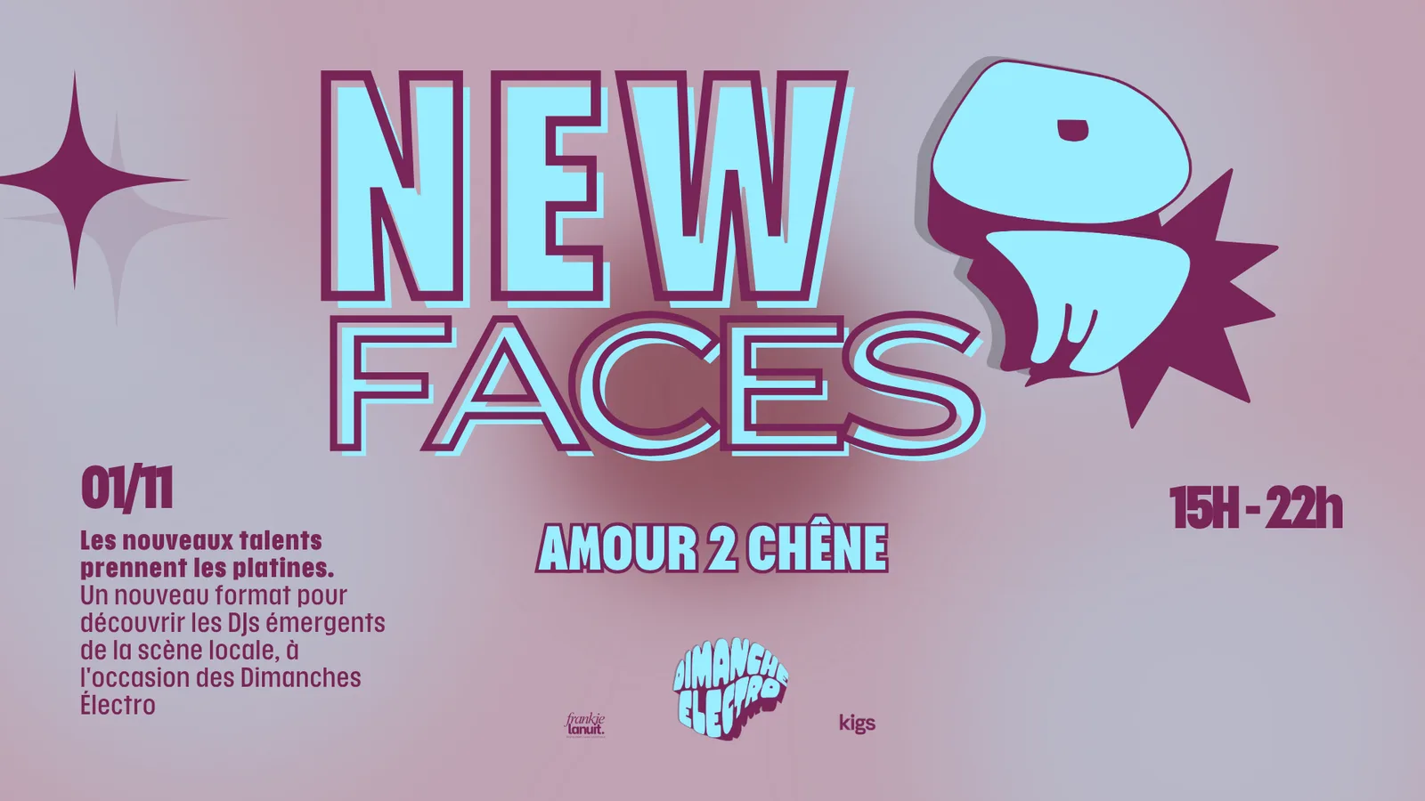 New Faces invite Amour 2 Chêne - DE #26