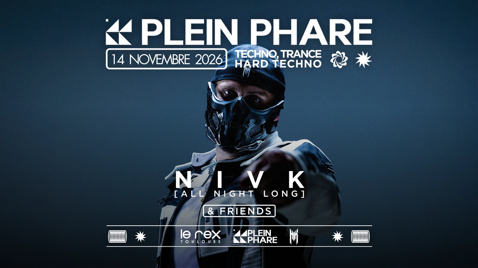 NIVK all night long + friends (Techno to Hard Techno)