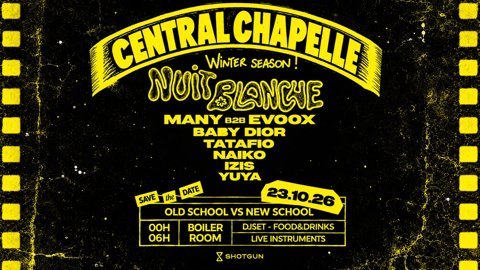 Nuit Blanche : Old School vs New School