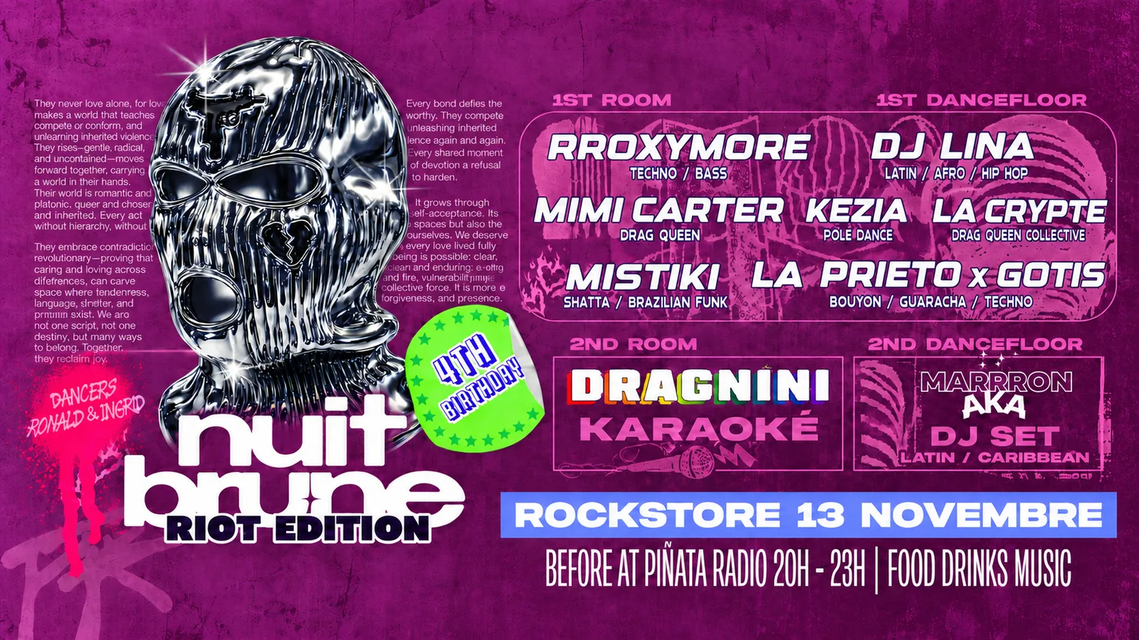 Nuit Brune - Riot Edition