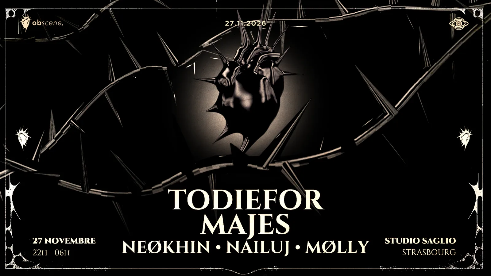 Obscene : Todiefor, Majes, Neøkhin, Mølly, Nailuj
