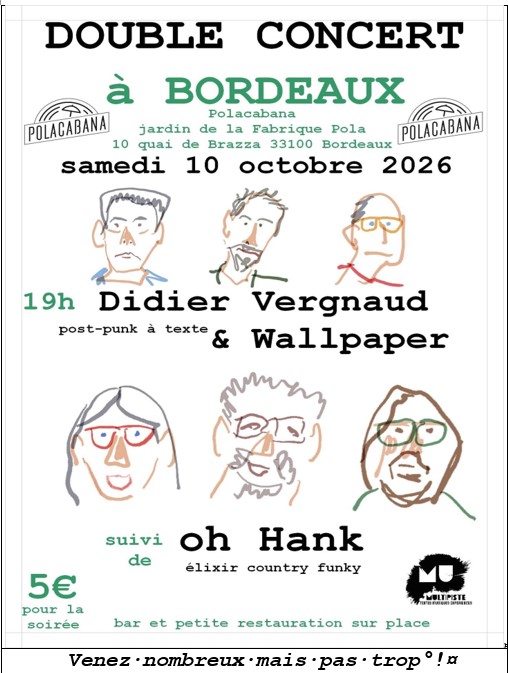 oh Hank invite Wallpaper featuring Didier Vergnaud