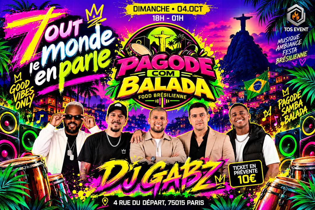 Opening - Soirée brésilienne : Pagode com balada