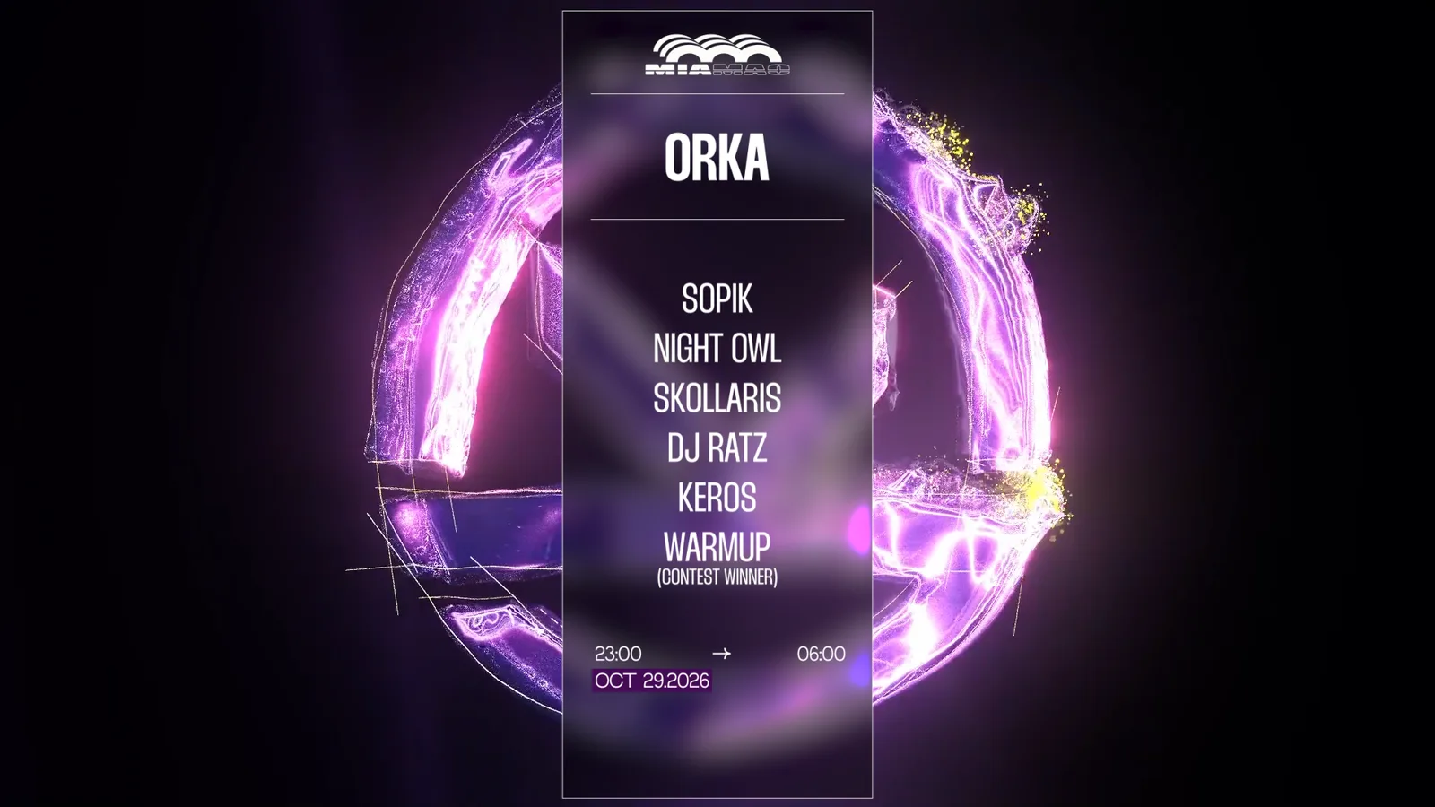 Orka : Sopik, Night Owl, DJ Ratz, Keros, Skollaris