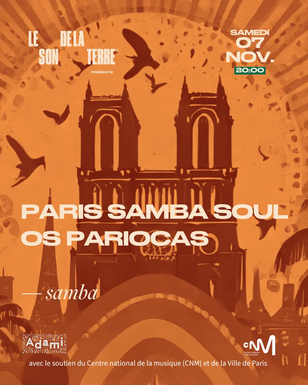 Paris Samba Soul OS PARIOCAS