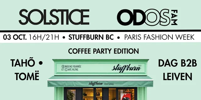 Paris Fashion Week - Coffee Shop Edition w/ Odos