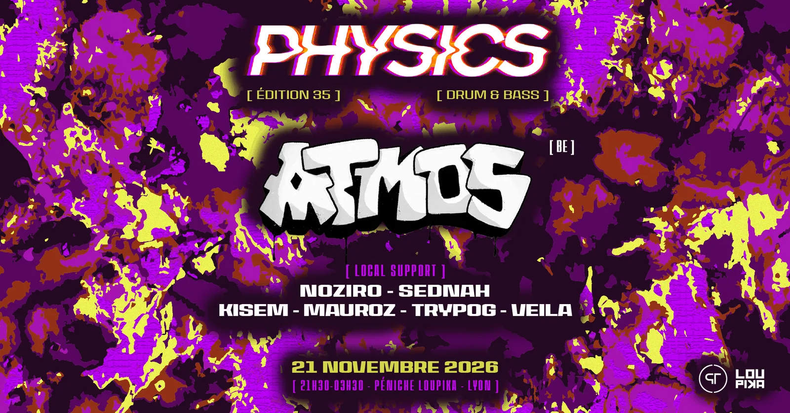 Physics #35 w/ Atmos (BE) & more
