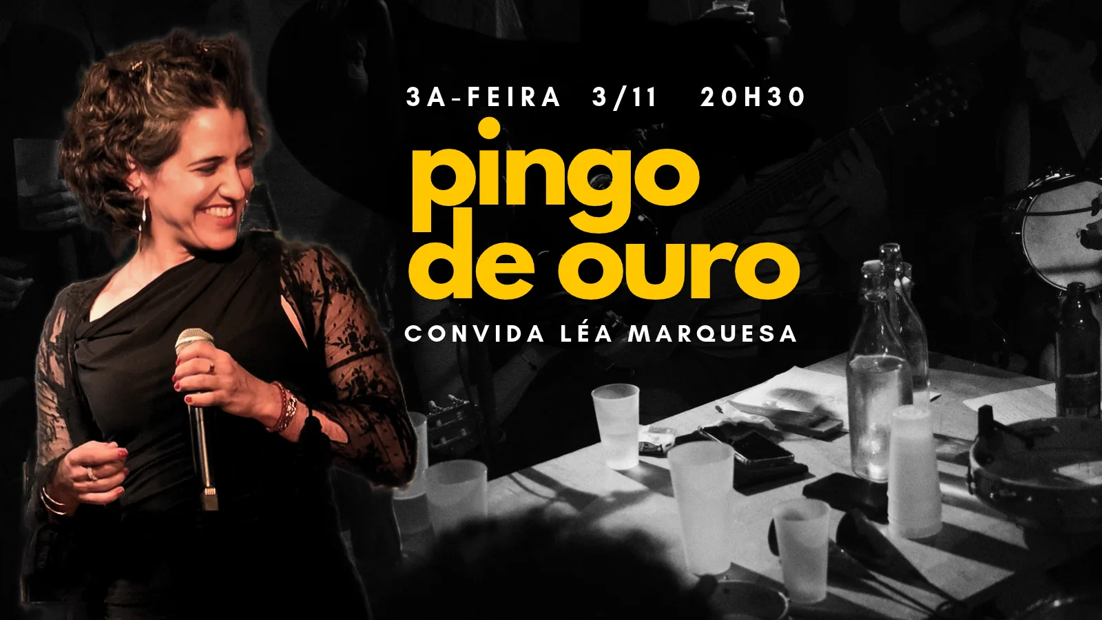 Pingo de Ouro convida Léa Marquesa
