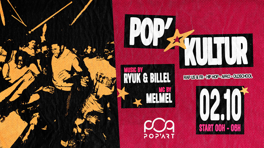 Pop'Kultur - Ryuk, Billel et MC Melmel