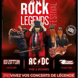 Queen - AC/DC - ZZ Top - Tribute Rock Legends