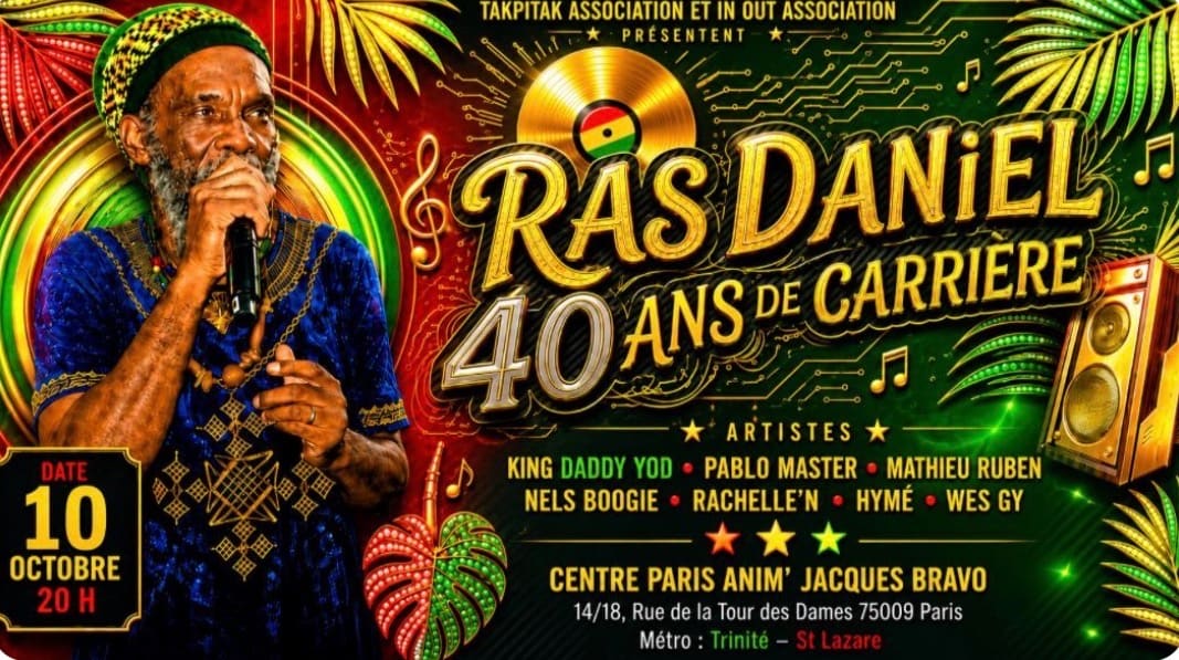Ras Daniel 40 ans