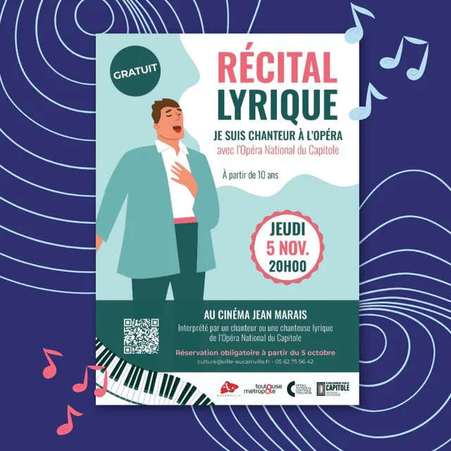 Récital lyrique avec un chanteur de l'Opéra
