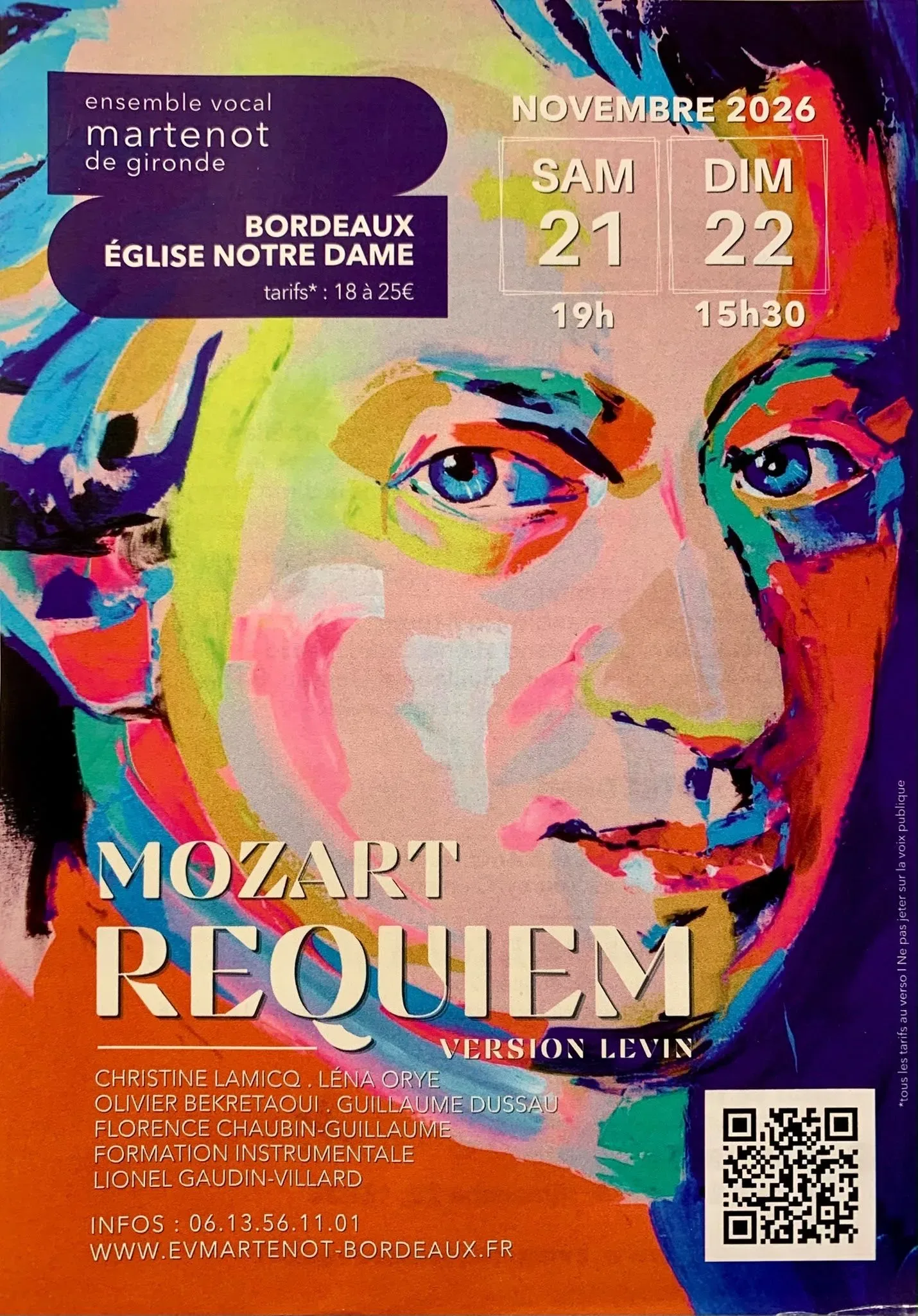 Requiem de Mozart version Levin par l'Ensemble Vocal Martenot