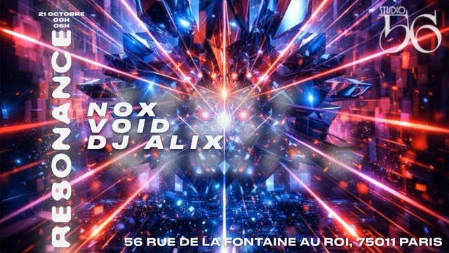 Resonance w/ Nox, Void, DJ Alix